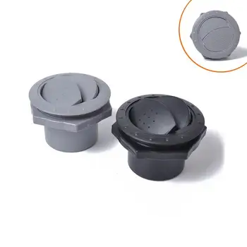 

2PCS RV modified parts Universal 60mm Round A/C Air Conditioning Outlet Vent 360°Adjustable for Car RV Bus Boat Yacht