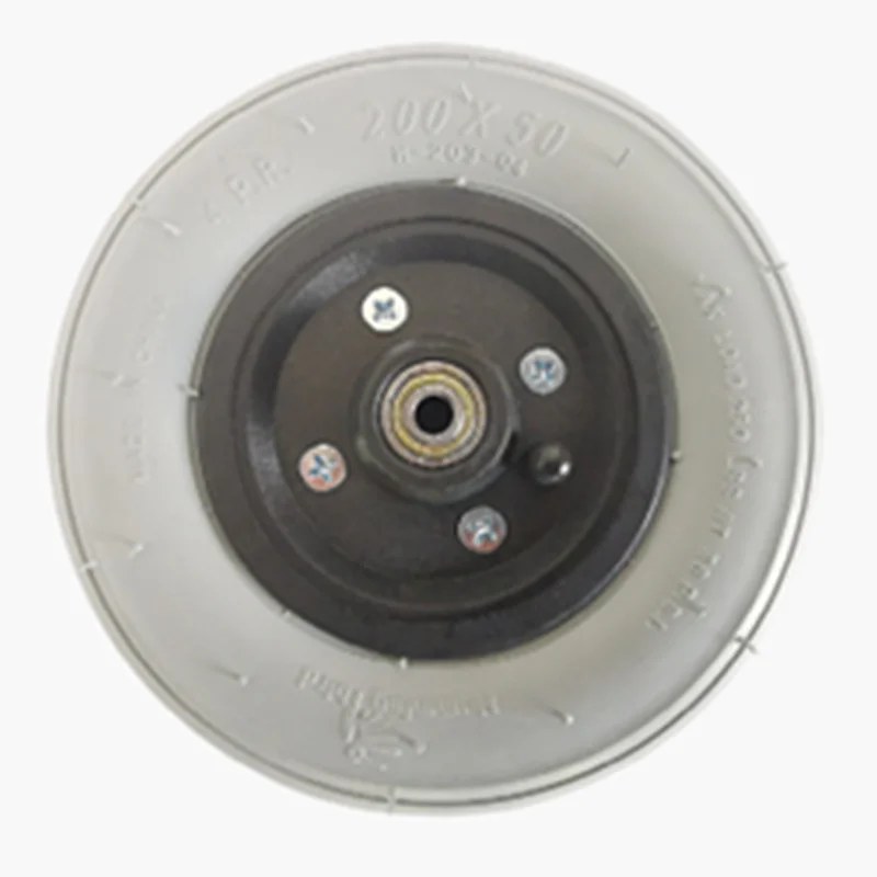 JayCreer 8" x 2" (200x50) Inflatable Tire Wheel For Electric Power Wheelchairs