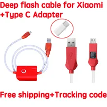 Oityn кабель с глубокой вспышкой для телефона Xiaomi Redmi, открытый порт 9008, поддерживает BL замки, кабель edl+ адаптер типа C