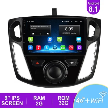 

Android 8.1 Head Unit 4G Dash Car Radio Multimedia Video Player Navigation GPS For Ford Focus 3 Mk 3 2010 2017 Car DVD Player