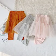 Г., осенние детские штаны для маленьких девочек брюки в сеточку, одежда для маленьких детей длинные леггинсы принцессы, S9458