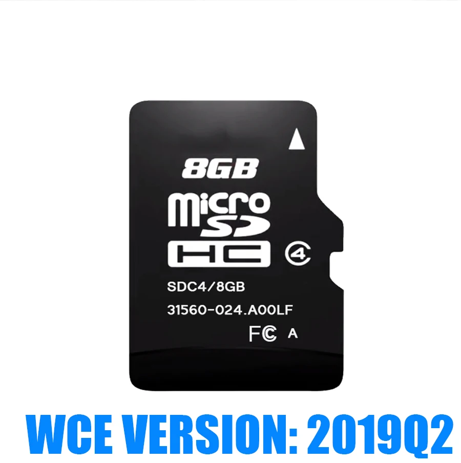 Карта Европы подходит для системы WCE Автомобильная GPS навигация 8 ГБ карта Micro SD