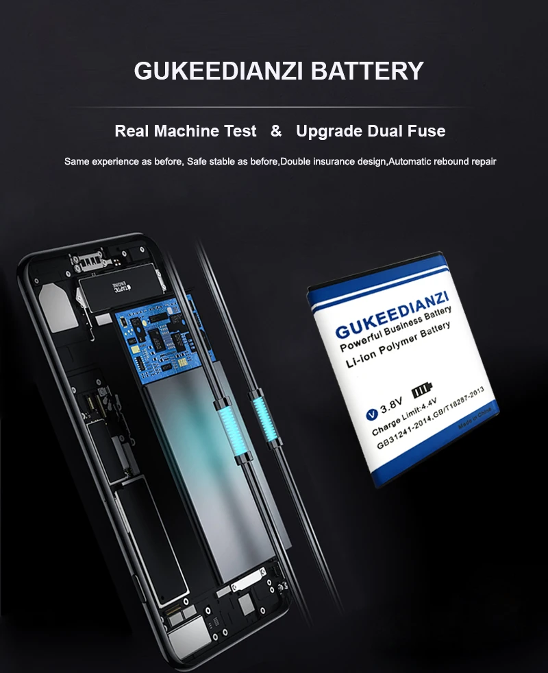 GUKEEDIANZI S5830 телефон Батарея для samsung Galaxy Ace S5830 S5660 S7250D S5670 i569 I579 GT-S6102 S6818 GT-S5839i EB494358VU