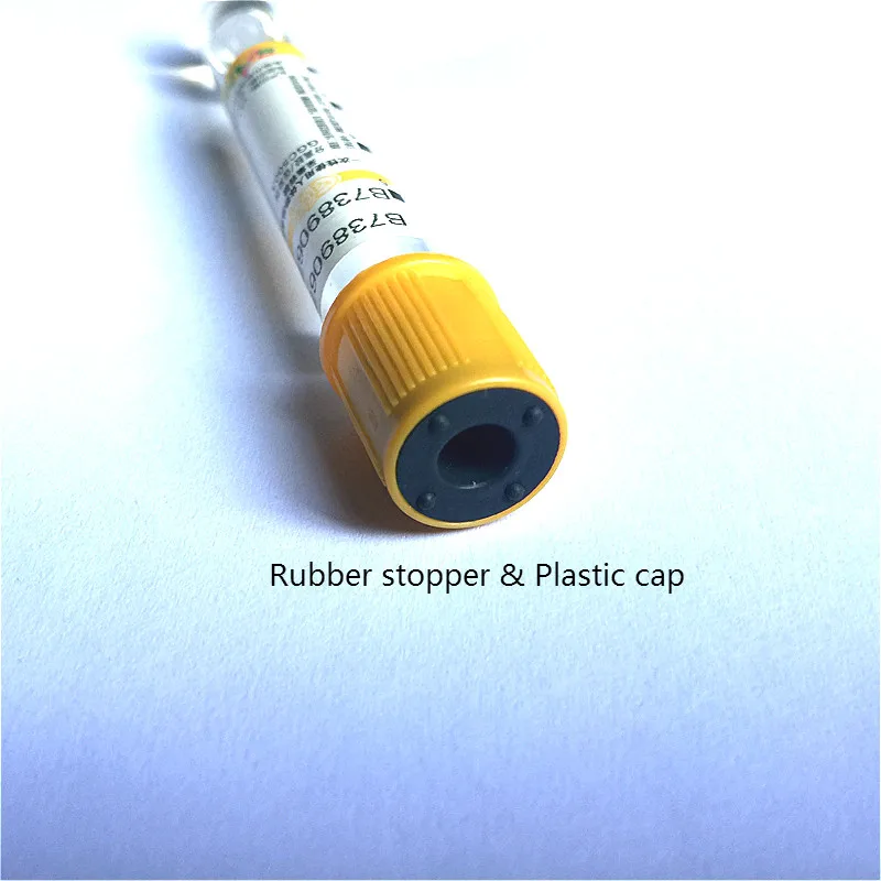 Одноразовая Стерильная вакуумная трубка для сбора крови с разделительным клеем