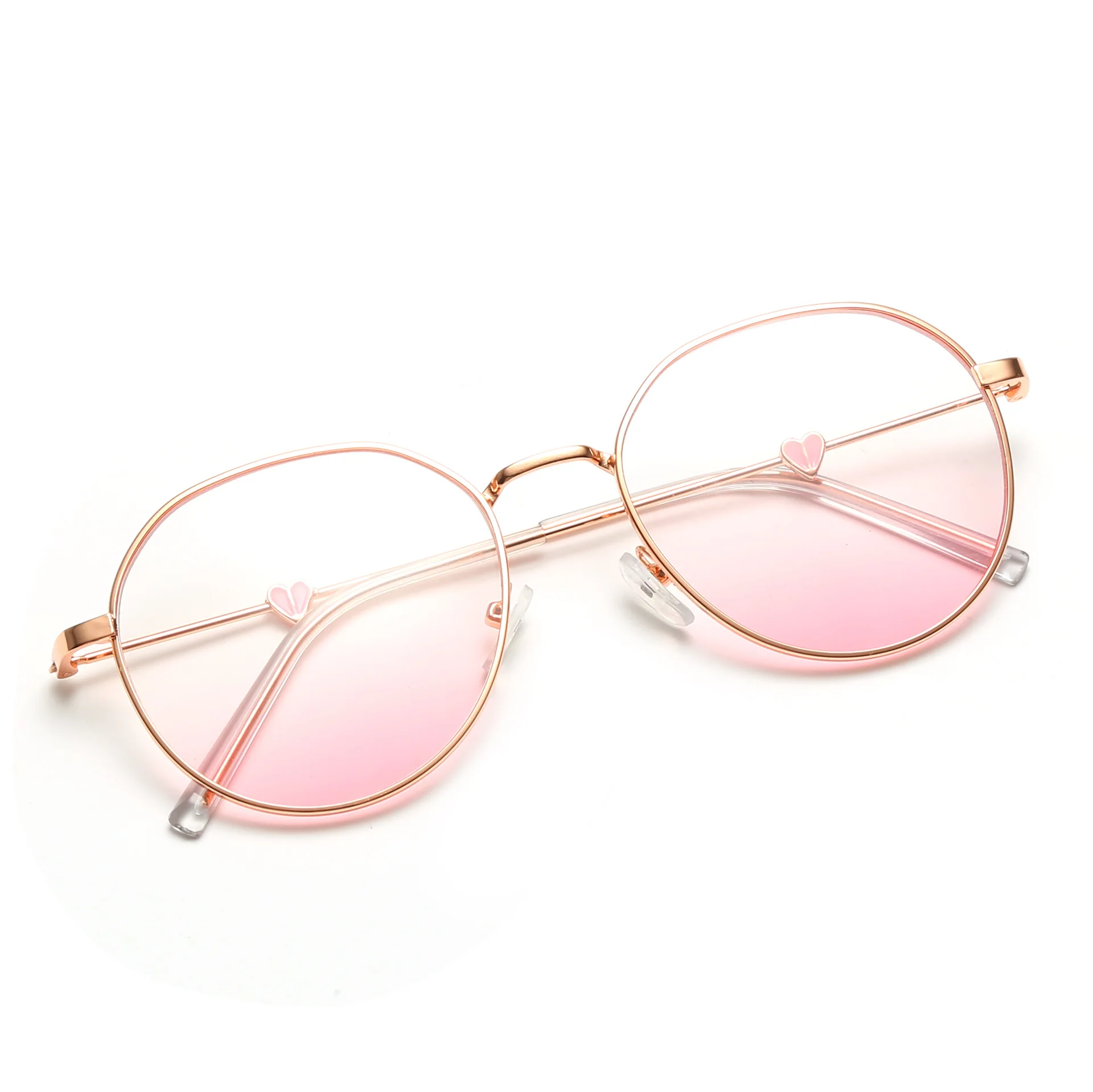 

Anti Blue Light Glasses Women Men Fashion Classic Metal Round Frame Eyewear Eye Protection Eyeglasses Blue Rays Blocking Glasses