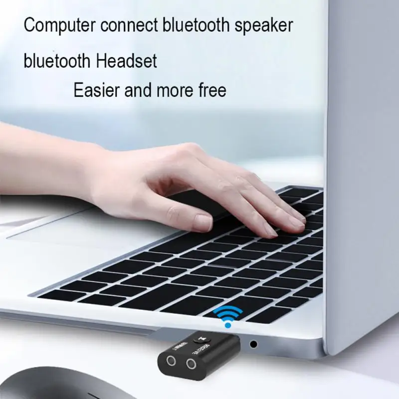 Bluetooth 5,0 USB передатчик приемник источник питания автомобиля 2 в 1 pc аудио адаптер для дома
