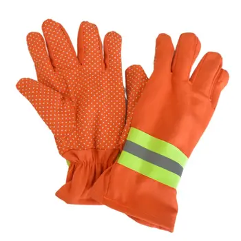 

2Pcs/Pair Fire Protective Gloves Fire Proof Heat Proof Waterproof Handling