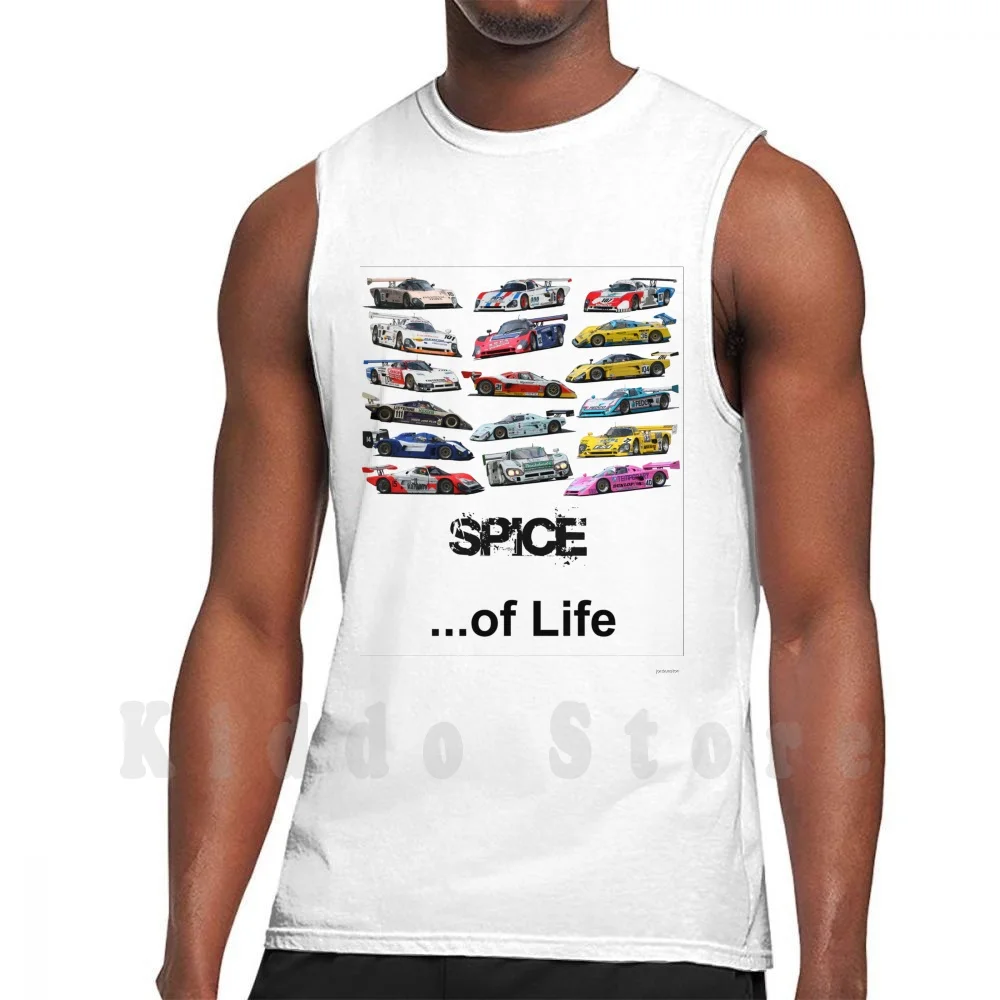 Canottiere Spice Of Life Canottiera 100% Cotone Spice Le Mans Motor Racing