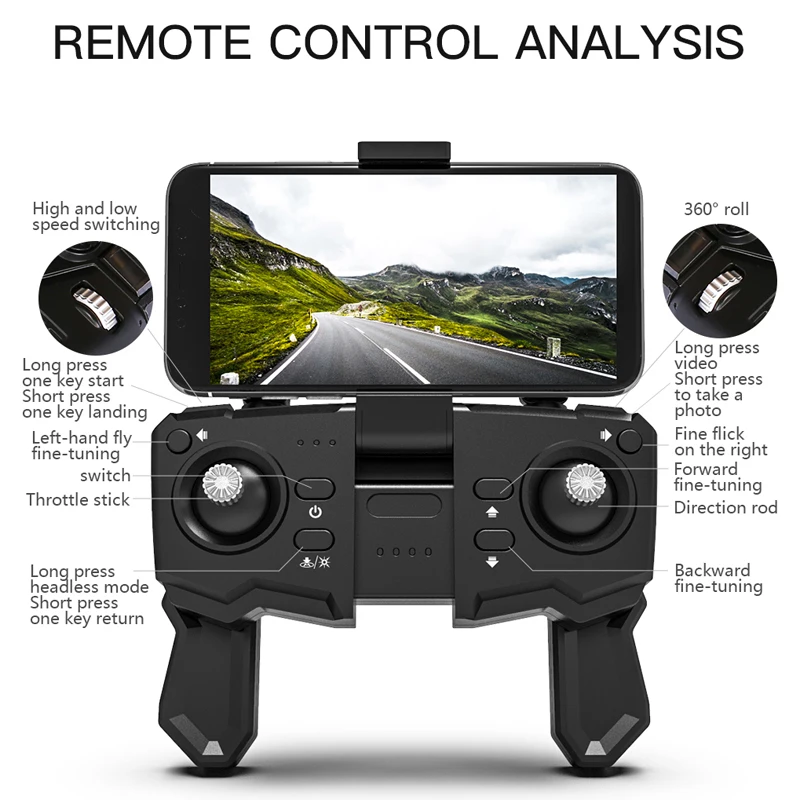 SG706 Профессиональный Дрон с 4K 1080P HD ESC двойной камерой WiFi FPV оптический поток широкий угол RC вертолет Квадрокоптер игрушка Z5 E58