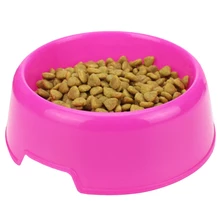 Безопасная Милая многофункциональная маленькая конфетная Цветная Пластиковая собачья миска для кормления воды кормушка для щенка миска для кошек и собак товары для кормления домашних животных