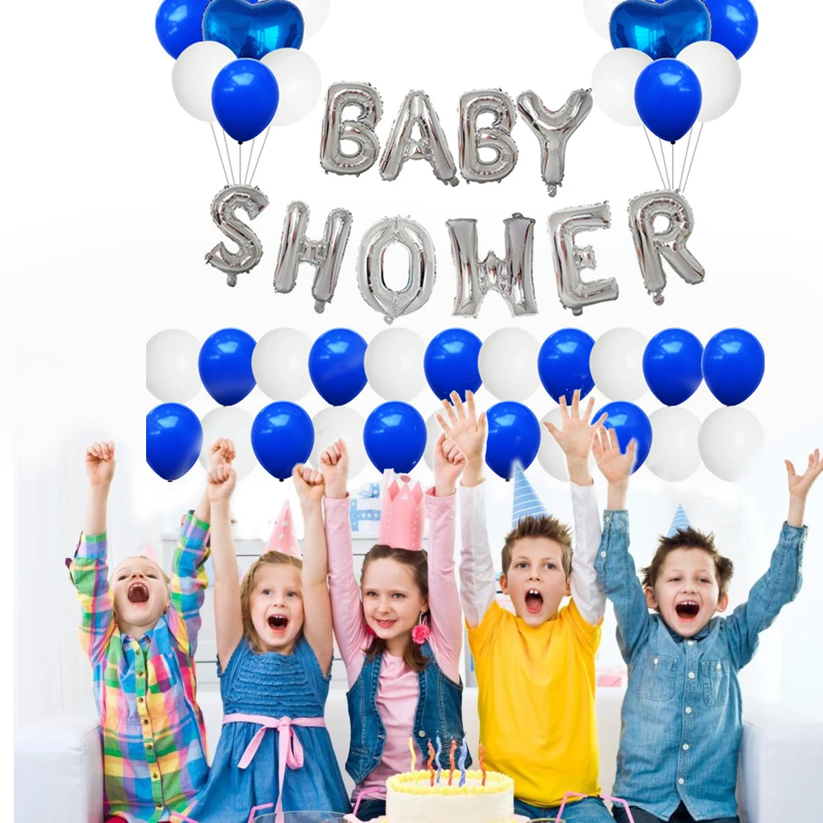 Золото с днем рождения шарики, День подарков будущей матери надувные буквы из латекса для девочек Baby Shower украшения, товары для вечеринки комплект