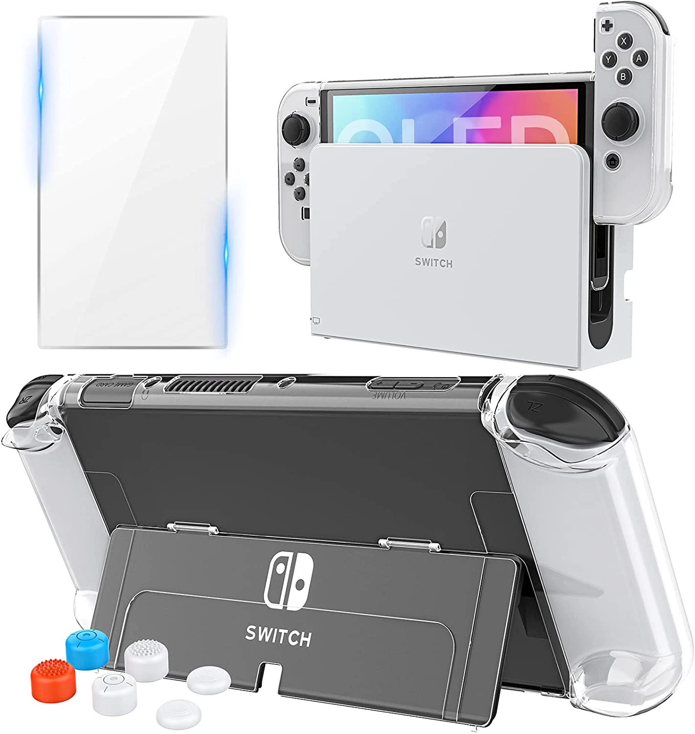 HEYSTOP Case Compatible with Nintendo Switch OLED Model, Dockable PC Protective Case Cover for 2021 Nintendo Switch OLED|Cases| - AliExpress HEYSTOP Case Compatible with Nintendo Switch OLED Model, Dockable PC Protective Case Cover for 2021 Nintendo Switch OLED|Cases| - AliExpress