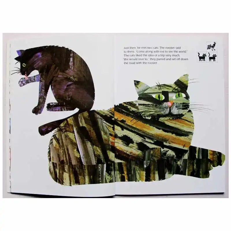 Книга с картинками на английском языке Rooster's Off to See the World|Чтение| |