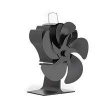 5 lâminas ventiladores de lareira silencioso auto alimentado fogão ventiladores sem eletricidade atualizar proteção contra superaquecimento queimador ventilador apto para log sto