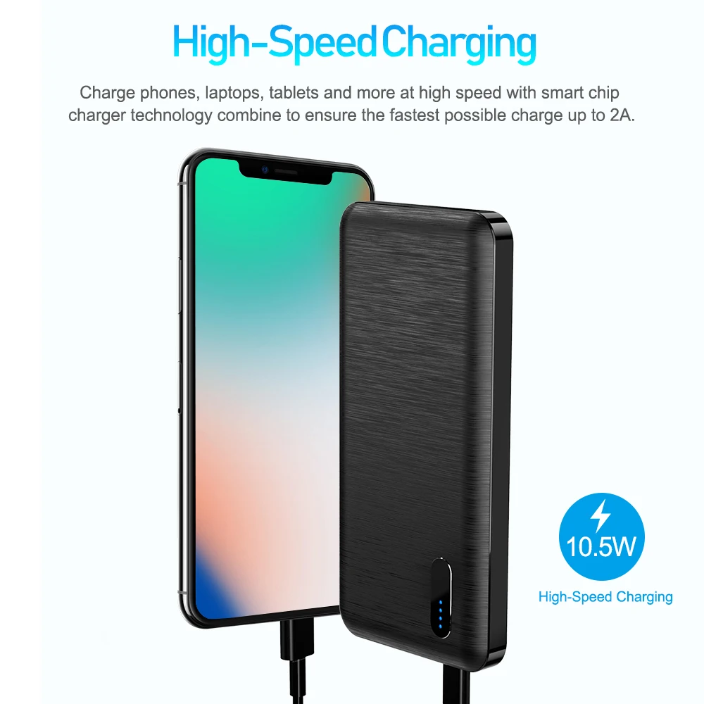 Portable LED Display Power Bank 10000mAh Battery Charger Quick External Battery Power Bank For iPhone Xiaomi iPhone USB Power Portable LED Display Power Bank 10000mAh Battery Charger Quick External Battery Power Bank For iPhone Xiaomi iPhone USB Power