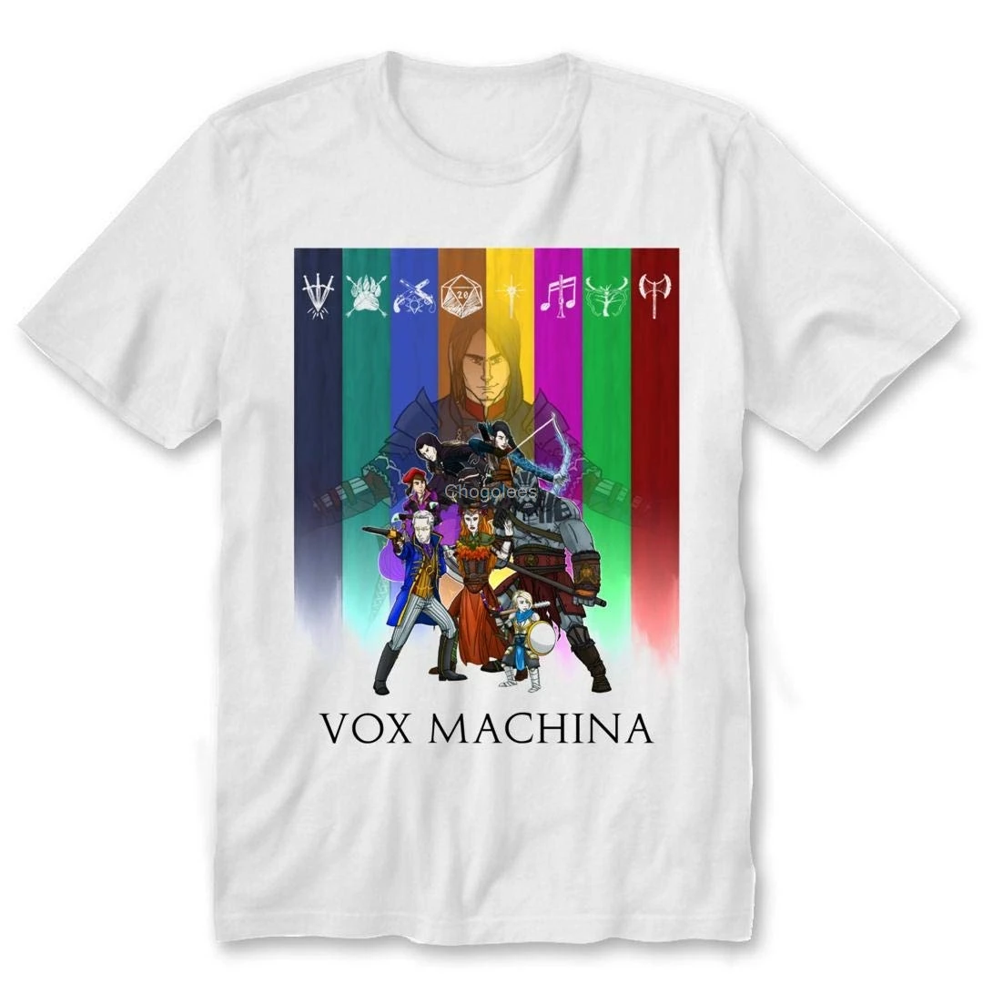 Vox Machina сборная футболка с капюшоном |
