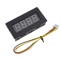 Tachymètre numérique à 4 chiffres, 999999 RPM, affichage LED rouge 