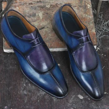 

Men PU Leather Fashion Shoes Low Heel Dress Shoes Brogue Shoes Spring Ankle Boots Vintage Classic Male Casual HA228