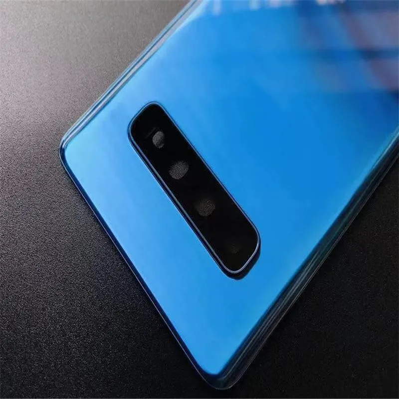 Samsung Galaxy S10 S10plus S10e G9700 G9750 G970 задняя крышка для аккумулятора стеклянная крышка samsung S10 оригинальная задняя крышка