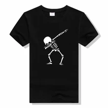 

Dabbing unicorn t-shirt High quality cotton men short sleeve print skull t shirt casual o-neck men tee shirts Funny Pug tshirt