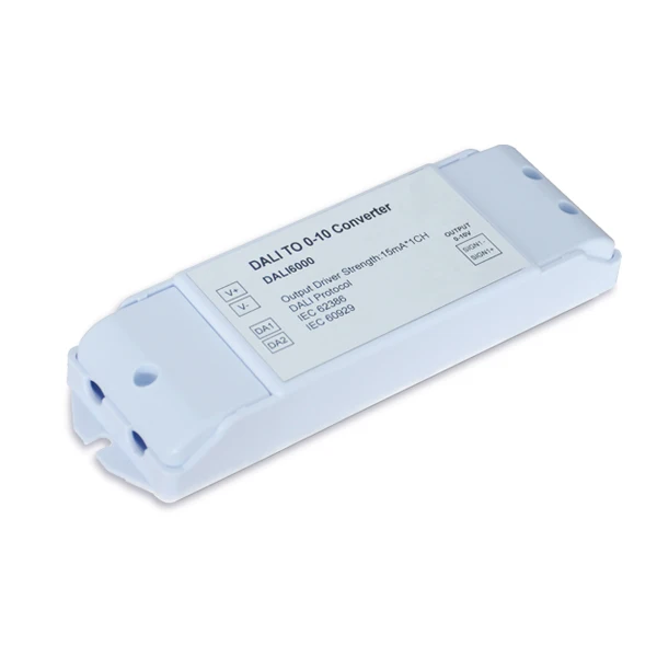 DALI6000 12-24VDC 15mA* 1 DALI to 0-10V аналоговый преобразователь сигнала