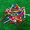 100 Pieces Color Wood Golf Tees Supplies Accessories With 42MM 54MM 70MM 83MM 1