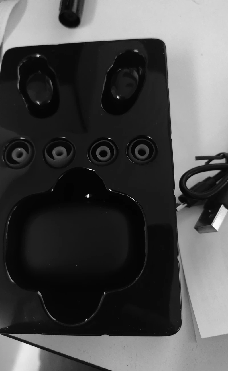 FOYOULAB S8031 частный чехол Bluetooth наушники мини TWS сенсорное управление беспроводная