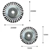 Steel Wire Wheel Garden Weed Brush Lawn Mower Grass Eater Trimmer Brush Cutter Tools Garden Grass Trimmer Head Weed Brush 5