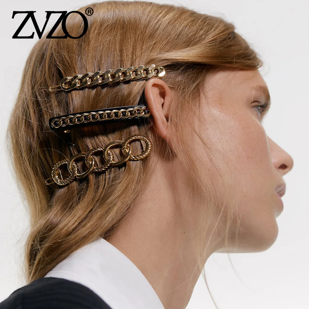 Корейский минимализм Персонализированные Дизайн заколки для волос мода из металла в стиле панк прикрепление к волосам Зажимы для женщин девочек длинные заколки Прямая поставка