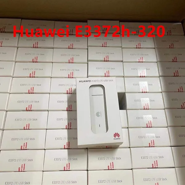 Unlocked HUAWEI E3372 E3272 E3372h-153 E3372s-153 e3372h-607 e3372h-320 150M 4G LTE Modem Dongle USB Stick Data Card PK e8372 best router 3G Modems