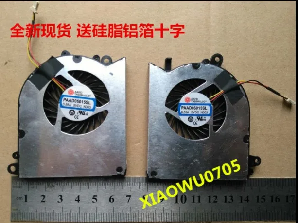 Laptop Mới GPU & CPU Quạt Làm Mát Cho MSI GS60 GS60 PAAD06015SL