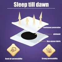 12pcs/pack Promote Sleep Patches Natural Herbal Medical Sleep Stickers Relieving Stress Anxiety for Men Women Body Care Products 2