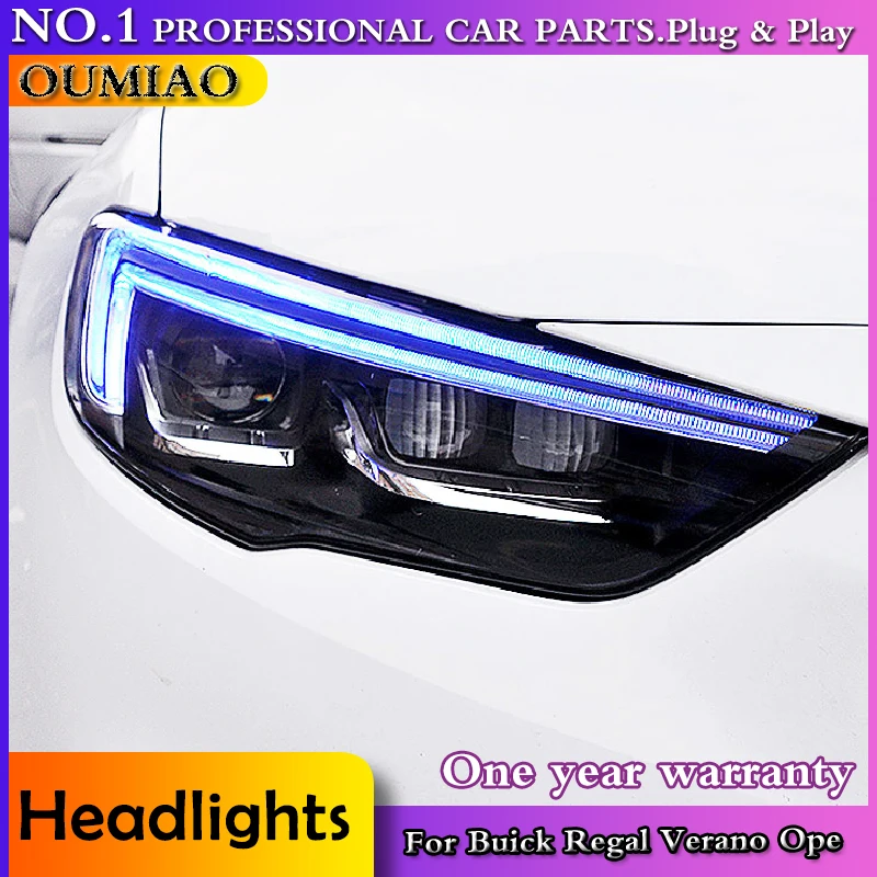 

2017-2020 Year New Arrival For Buick Regal Verano Opel Insignia LED Headlight full LED with moving turning signal