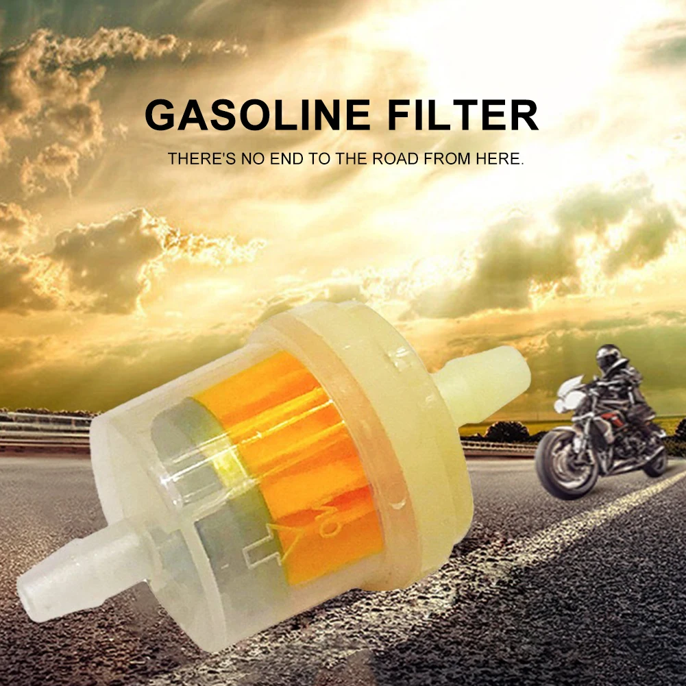 10Pcs Motorcycle Petrol Gas Fuel Gasoline Oil Filter for Scooter