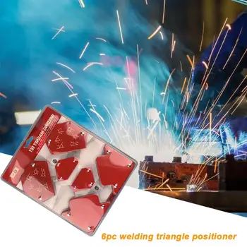 

Hot Sale 6pcs Strong Magnetic Welding Magnets Holder Positioner Accessories Soldering Locator Welding Tools Accessories