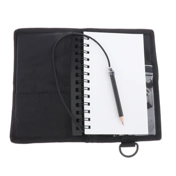 

Waterproof Wet Notes Notepad Underwater Notebook with Pencil, Black Cover for Scuba Diving Snorkeling