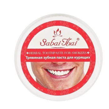 

Herbal toothpaste for smokers Sabai Thai Authentic SPA, SBT-032 KU, 25 g