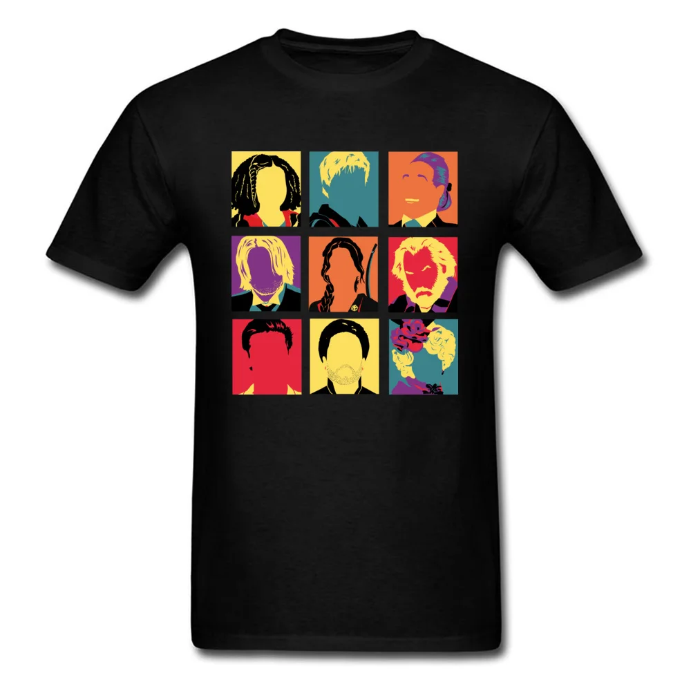 Fame T Shirt Men Hunger Game Black T-shirt Short Sleeve Tshirts Cotton Clothes Fabric Shirts and Blouses Slim Fit |