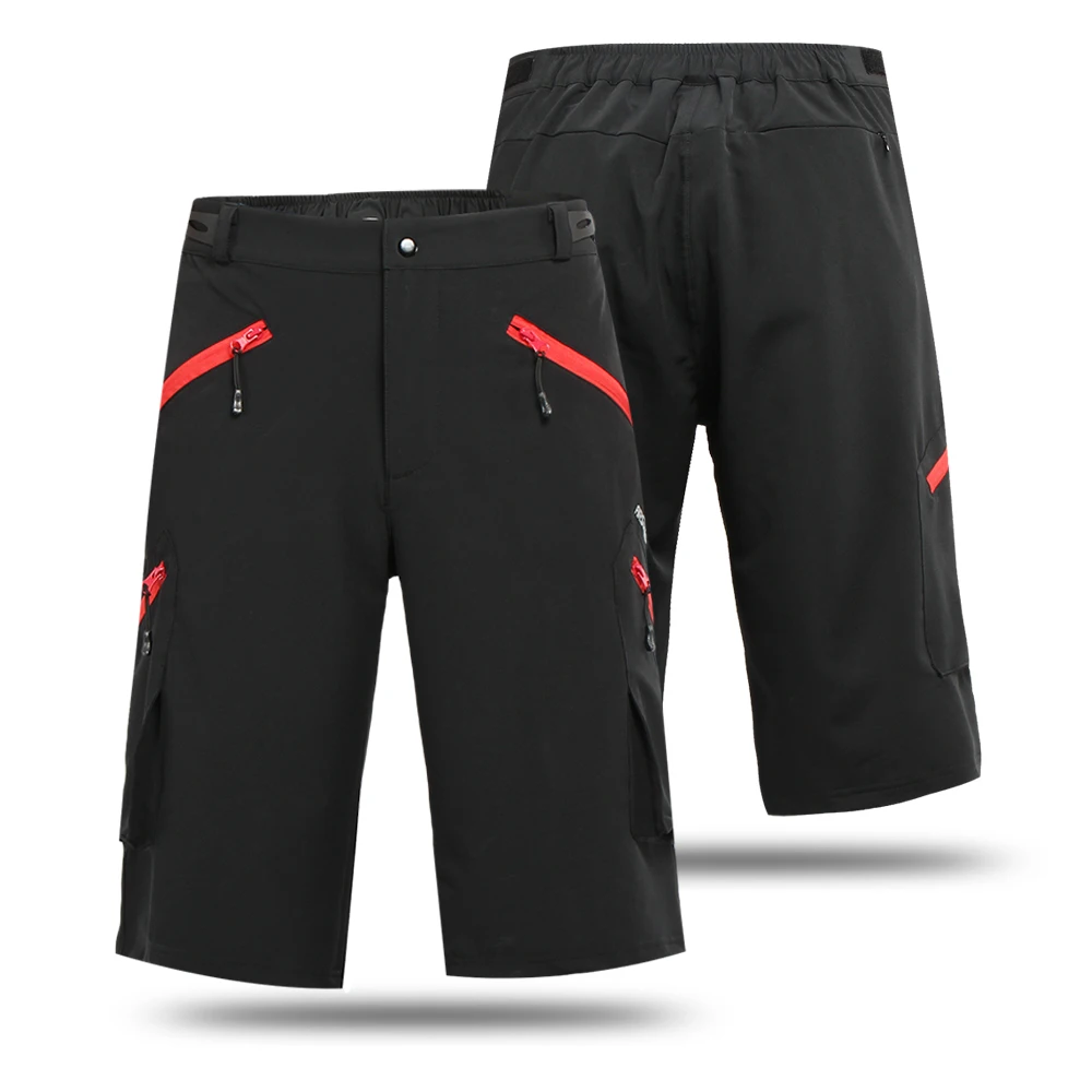 

ARSUXEO Baggy Men Cycling Shorts Bike Bicycle Shorts Sports MTB Mountain Bike Breathable Loose Fit Riding Shorts