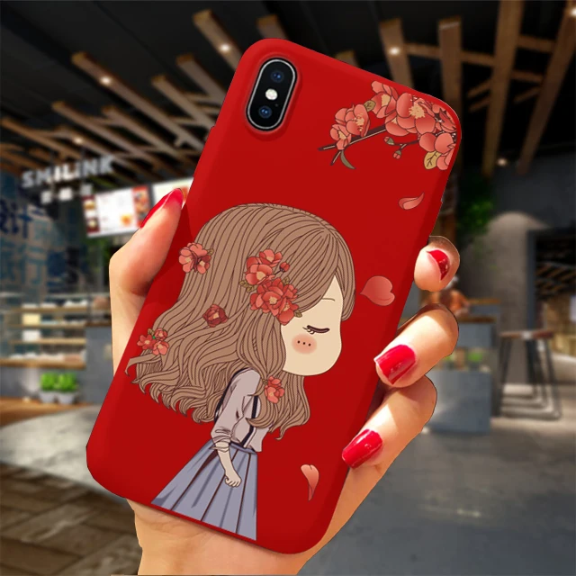 19 Топ популярный чехол для телефона для iPhone XS Max XR X 10 8 7 6 6S Plus 11Pro чехол мягкий TPU чехол Рождественский подарок лось кошка Капа Fundas - Цвет: 19