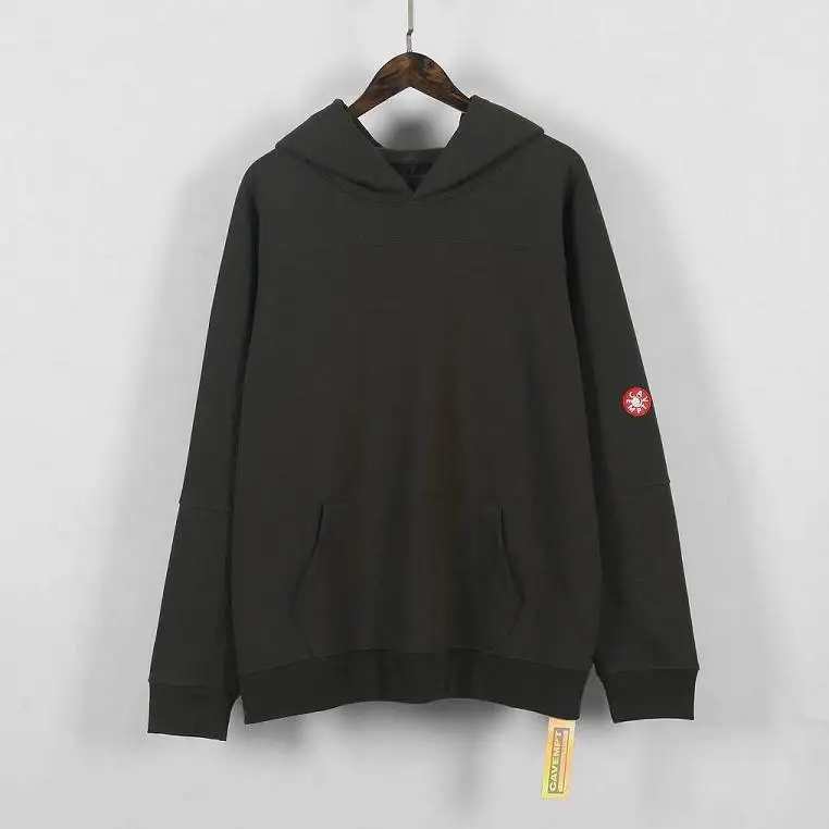 black 19FW С. Е. Толстовки с капюшоном для женщин и мужчин, высокое качество, синий и черный цвета, свитшоты с вышивкой, свободные толстовки с капюшоном, пуловер xxxtentacion - Цвет: black