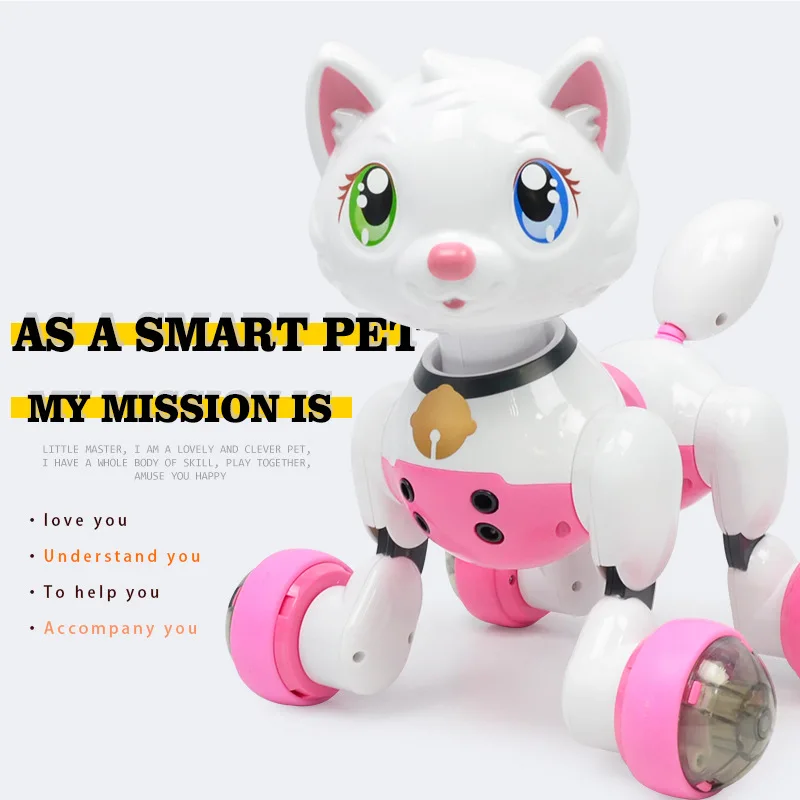

English Version Intelligent Robot Dog Children's Toy Voice Sensing Electric Puppy Electronic Pet