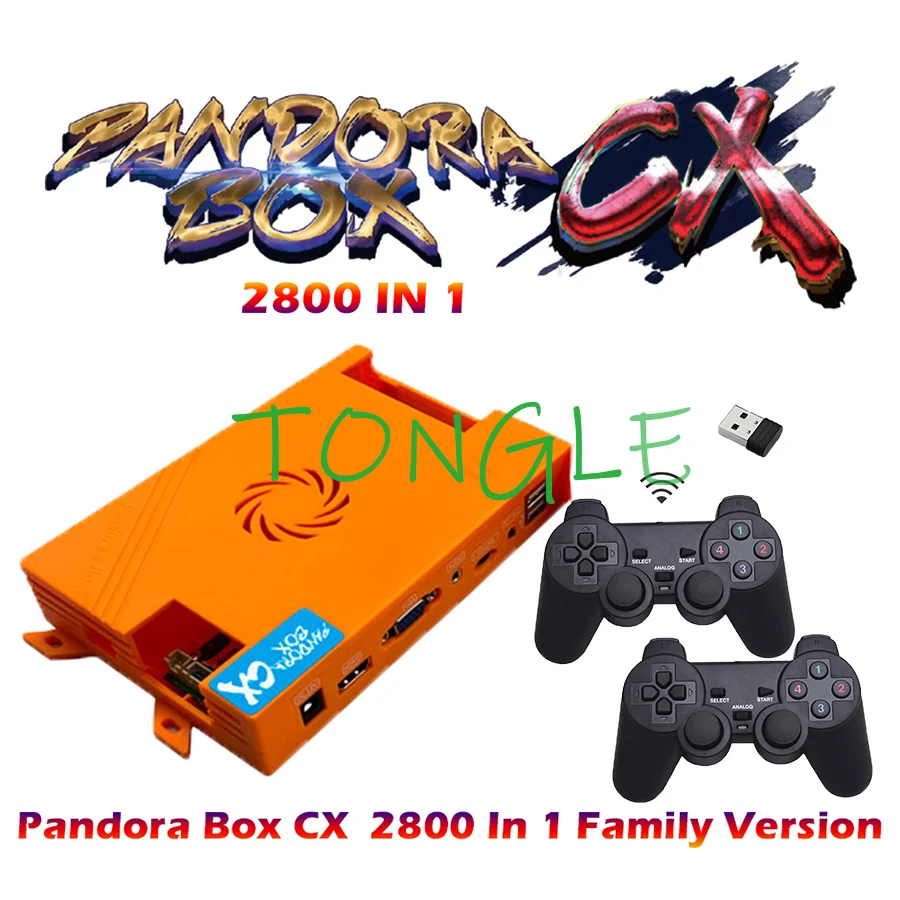2020 Новый аркадный блок Pandora Box CX 2800 в 1 беспроводной комплект оригинальная 3A