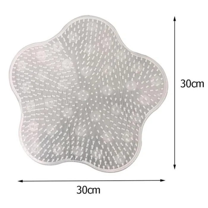 Силиконовый Массажный коврик для ванной комнаты, Массажная подушка для спины, Нескользящая подушка для мытья ног MJJ88