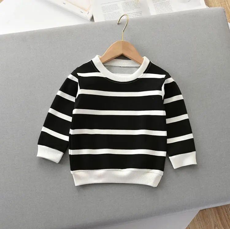 Boys T Shirt Little Girls Clothing Long Sleeve Tops Children 2 to 6 years of age render unlined upper garment - Цвет: Бежевый