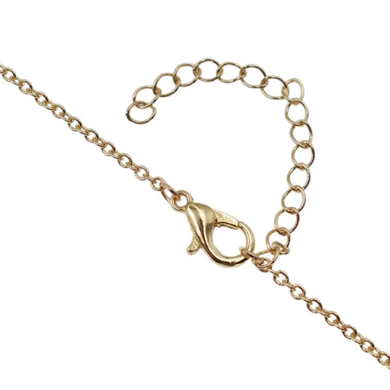 Модное ожерелье с подвеской в виде кошки милое золотое котенком животного цепь