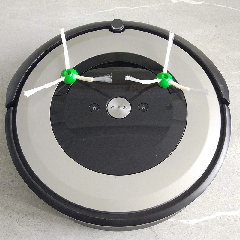 Запасные части для Irobot Roomba I СЕРИИ I7 и E серии E5 E6 зеленая боковая щетка для роботизированного пылесоса 10 шт