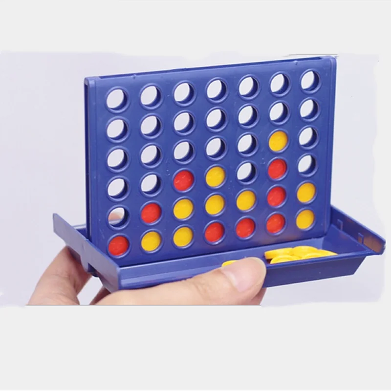 1 Set Connect 4 In A Line Board Game Children's Educational Toys for Kid Sports Entertainment