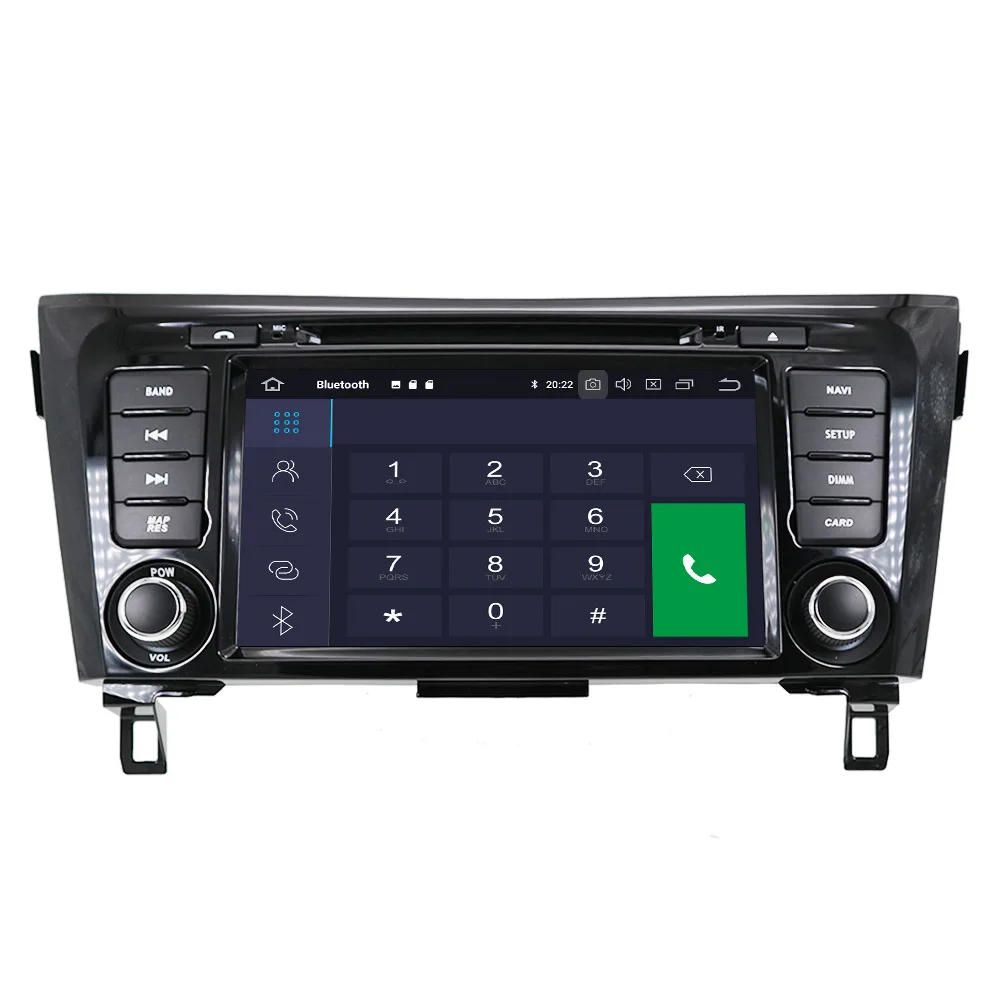 Android 9 с ips DSP экраном для Nissan X-trail Qashqai 2013- автомобильный радиоприемник с навигацией GPS мультимедиа головное устройство плеер DVD