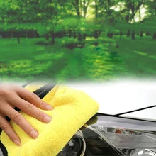 И качественный Швабра полотенце для чистки автомобиля Двусторонняя высокая плотность удобные мягкие 30x60 см